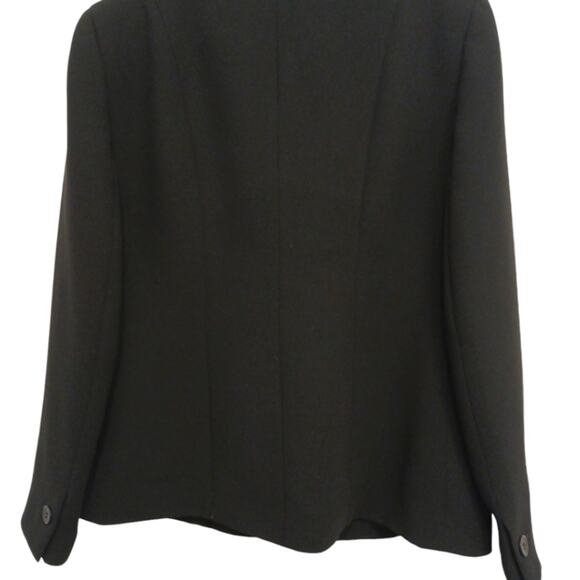 Jones New York Suit Jacket Sz 10P Black Career Preppy Collection Platinum Power - Picture 3 of 12